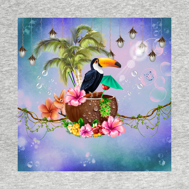 Tropical design with toucan by Nicky2342